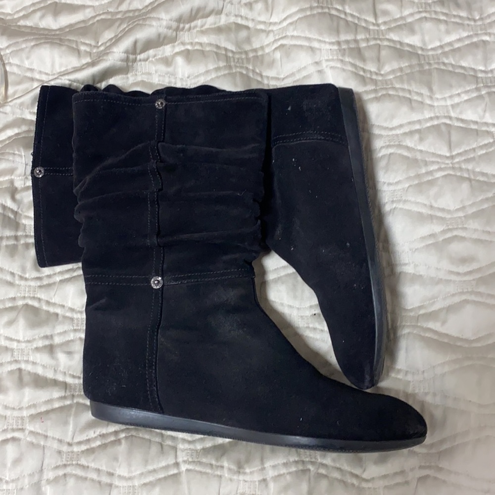 Prada suede boots 7 1/2